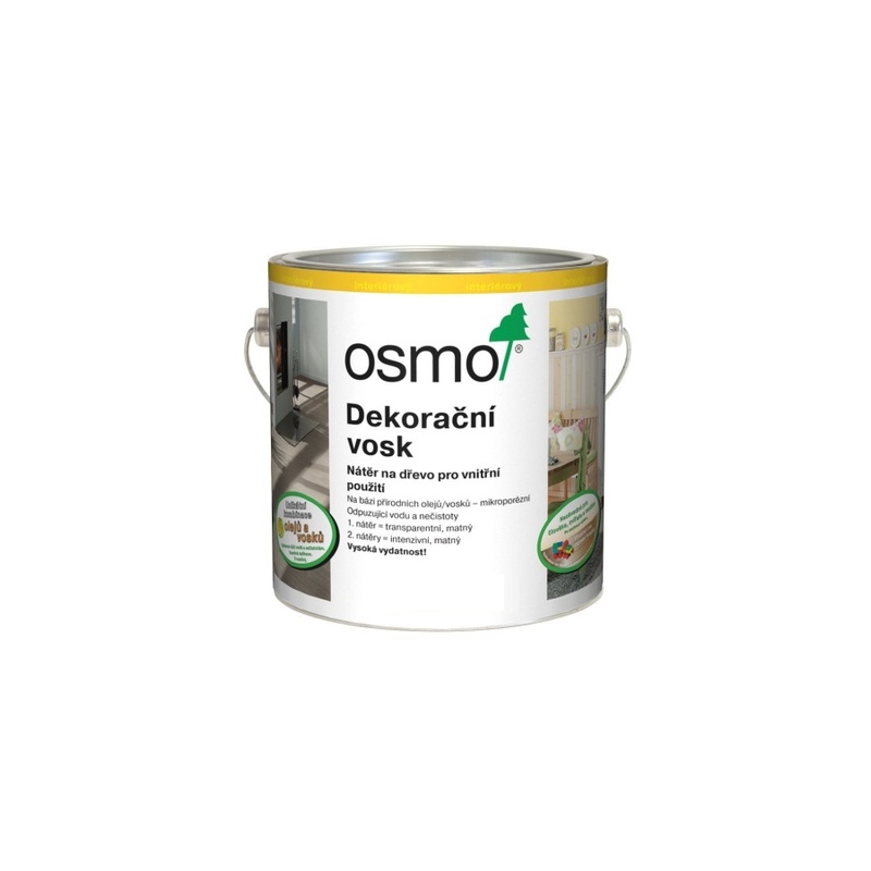 3188 Dekorační vosk intenzivní sníh 2,5 l